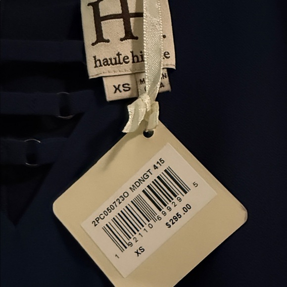 Haute Hippie Navy Blue Dress with Brand Tag